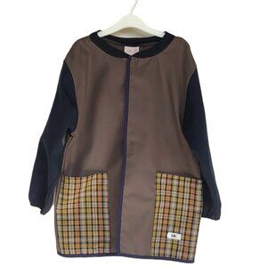 New Kid Long Sleeve Craft Smock Apron w/2 Pockets Made in Quebec by Creation MK